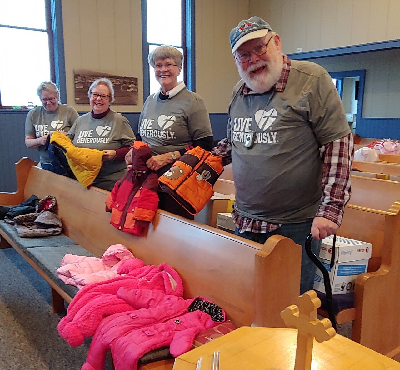 Christmas basket program